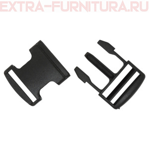 Фастекс 32 мм, арт.ТР, цв.черный (полипропилен) (уп.100шт.) *