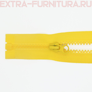 Молния Трактор Т5 1 замок 65см, цв.110 желтый, LOGO