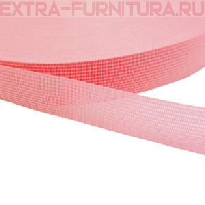 Лента окантовочная 23 мм цв.розовый 4, уп.100м (пл.3,6+/-0,2 гр/м)