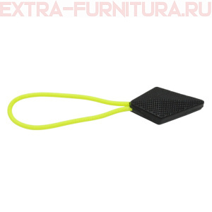 Пуллер со шнуром арт.29 цв.322+229 черный/лимонный уп.500шт