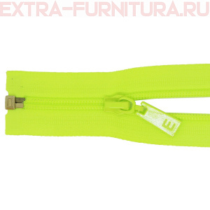 Молния Спираль Т5, разъемная, дл.75см, цв.872 неоново-желтый, ЕН