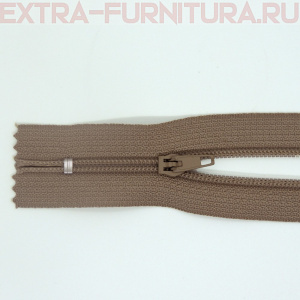 Молния Спираль н/р Т4, дл.18 см, цв.297 коричневый