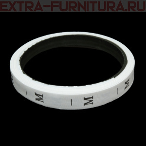 Размерник р-р M, цв.белый, рул.270шт. А