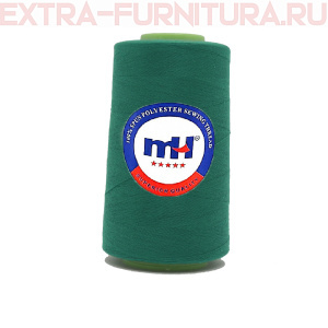 Нитки МН 40/2 п/э  5000 ярдов №218 зеленый *