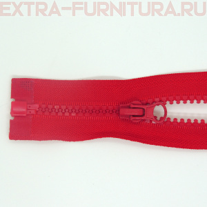 Молния Трактор Т5 1 замок 50см, цв.148 красный, LOGO