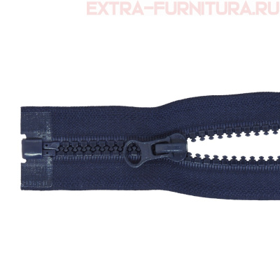 Молния Трактор Т5 1 замок 50см, цв.330 синий темный, LOGO