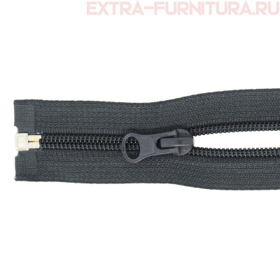 Молния Спираль разъемная дл. 80см, Т5, цв.312 темно-серый LOGO