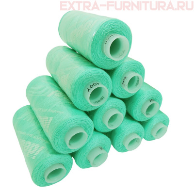 Нитки IDEAL бытовые 40/2 366м, цв.407 мятный (уп.10шт)