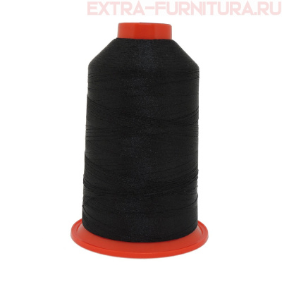  Нитки Euron Р-130 №130 5000 м вышивальные  цв.черный