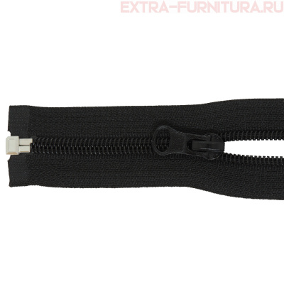 Молния Спираль разъемная дл. 90см, Т5, цв. черный LOGO