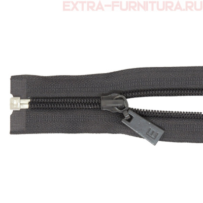 Молния Спираль Т5, разъемная, дл.60см, цв.301 темно-серый, ЕН