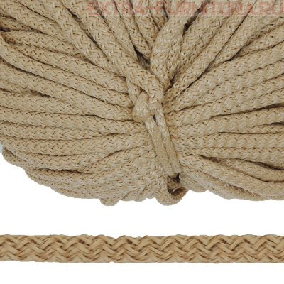 Шнур ПП 8 мм, цв.510 бежевый, уп.100м, пл.6,5 гр/м