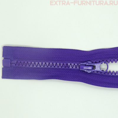 Молния Трактор Т5 1 замок 85см, цв.170 фиолетовый, LOGO