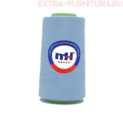 Нитки МН 40/2 п/э  5000 ярдов №327 голубой