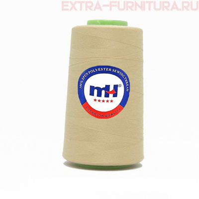 Нитки МН 40/2 п/э  5000 ярдов №455 бежевый