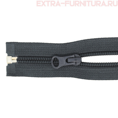 Молния Спираль разъемная дл. 65см, Т5, цв.312 темно-серый LOGO