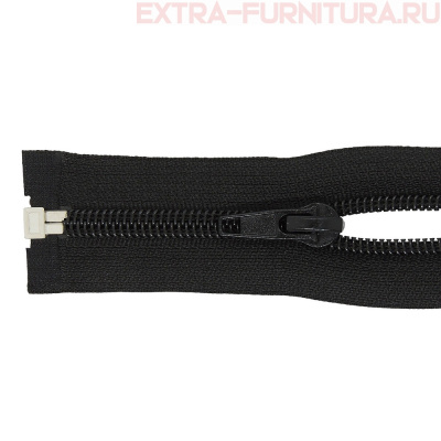 Молния Спираль разъемная Т5, дл. 300см, цв. черный