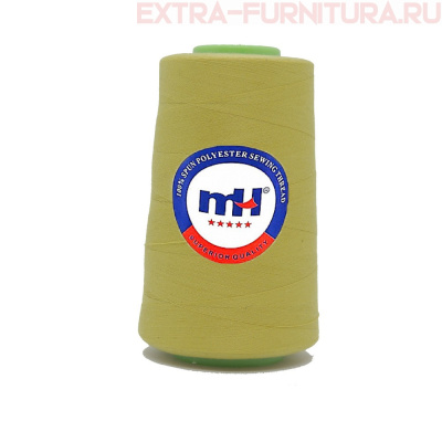 Нитки МН 40/2 п/э  5000 ярдов №412 светло-зеленый *